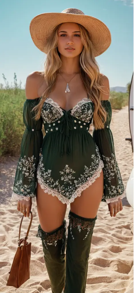 Bohemian Desert Goddess – Chic and Effortlessly Elegant